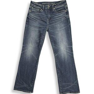 American Eagle Jeans Mens 32 Original Bootcut AirFlex Stretch Blue Denim 31x29